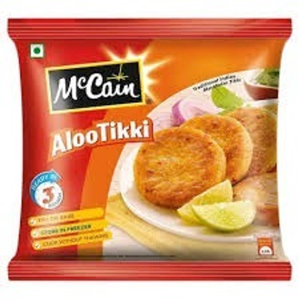 Mccain McCain Alootikki Masaledar Tikki, 400g - 400g