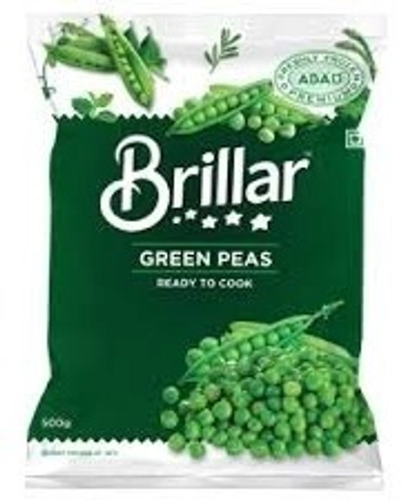 Brillar Green Peas, 1 kg - 1 kg