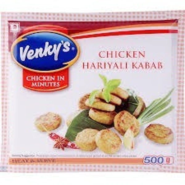 Venkey's Chicken Hariyali Kabab, 500g - 500g