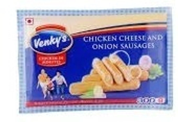 Venkey's Chicken Cheese And Onion Sausage, 300g - 300g