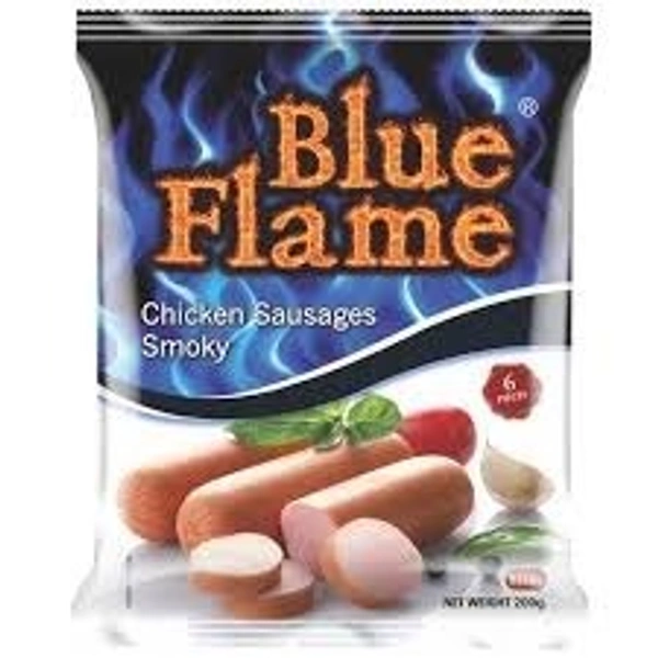 Blue Flame Chicken Sausages Smoky, 200g - 200g
