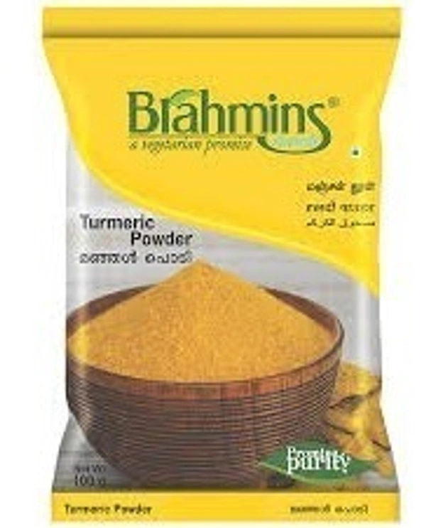 Brahmins Turmeric Powder Pouch, 100g - 100g