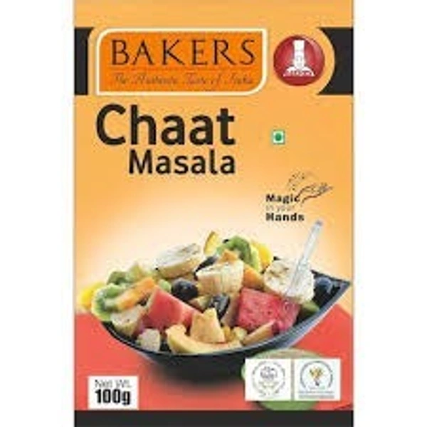 Bakers Chaat Masala Carton, 100g - 100g