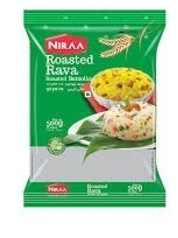 Nirapara Double Roasted Rava Pouch, 1 kg - 1 Kg