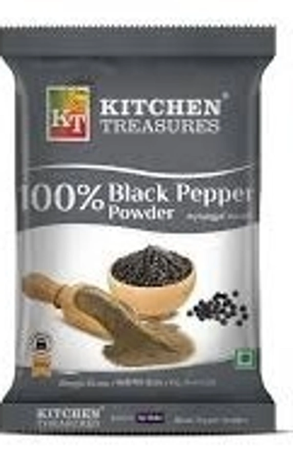 Kitchen Treasures Black Pepper Powder Pouch, 50g - 50g