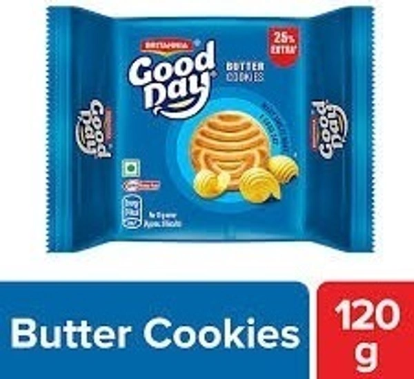 Britannia Good Day Butter Cookies, 150g - 120g