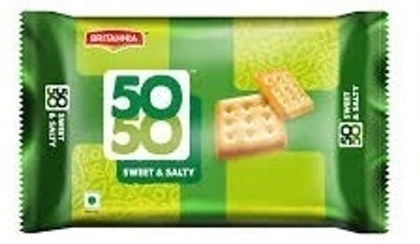 Britannia 50 50 Sweet& Salty Biscuits, 150g - 150g