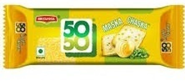 Britannia Biscuits 50 50 Maska Chaska Biscuit, 45.5g - 45.5g