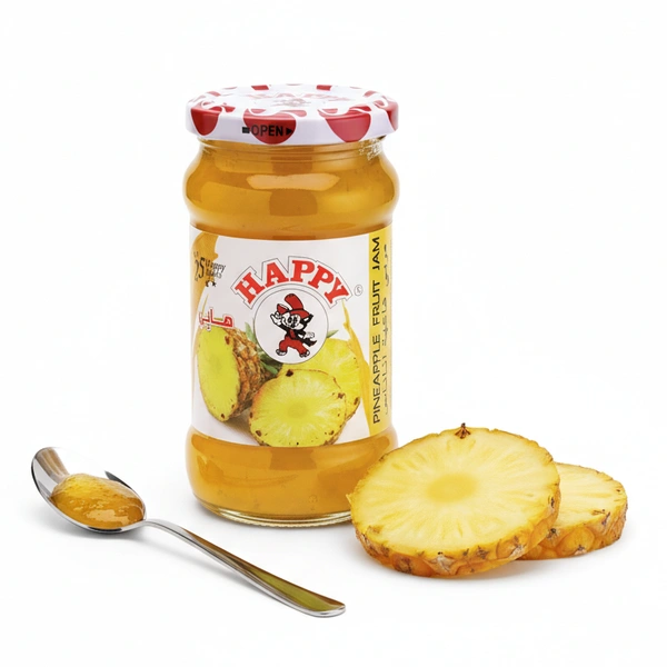 Happy Pineapple Fruit Jam, 250g - 250g