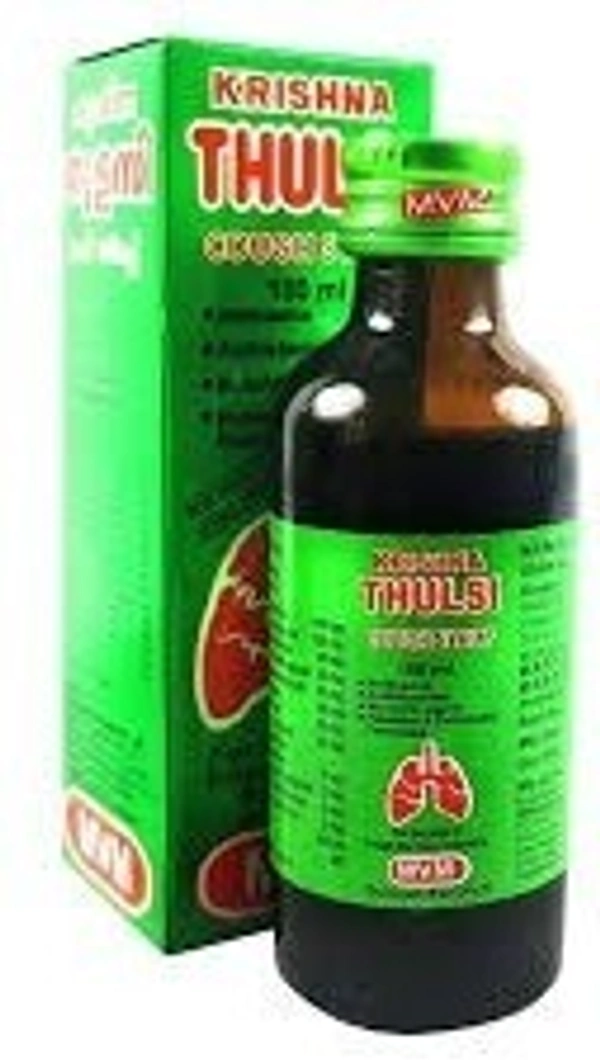 Mvm MVM Krishna Thulsi Cough Syrup, 100 ml - 100 ml