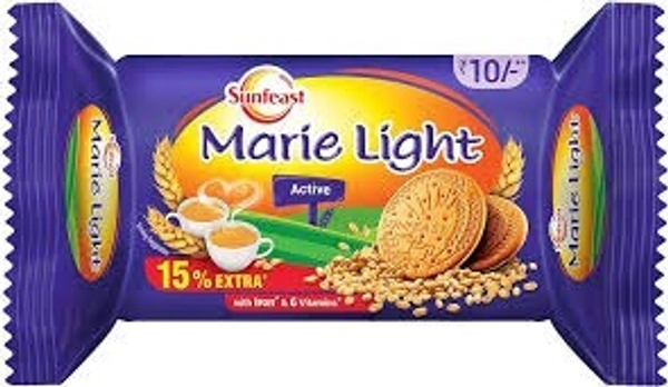 Sunfeast Marie Light Vita Biscuits (20% Extra), 90g