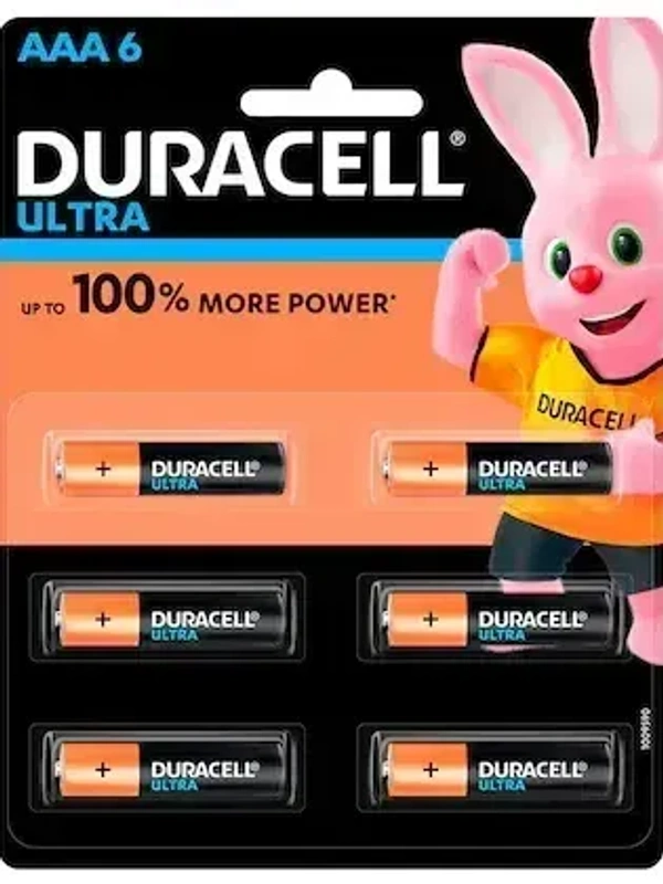Duracell Battery Ultra AAAX6 Pack, 6 pcs - #REF!