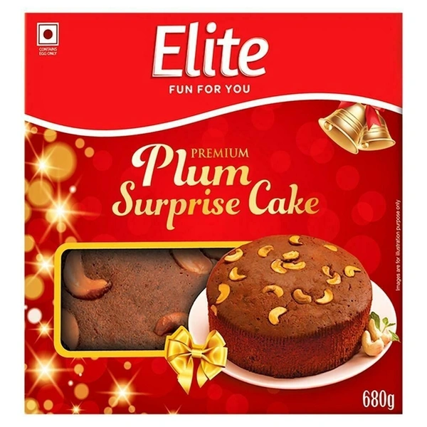 Elite Plum Surprise Cake - 680g - 680g