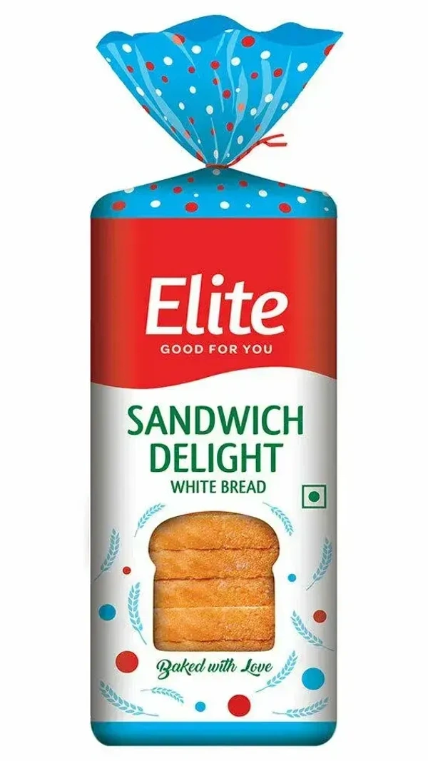 Elite Sandwich Delight White Bread - 400g - 400g