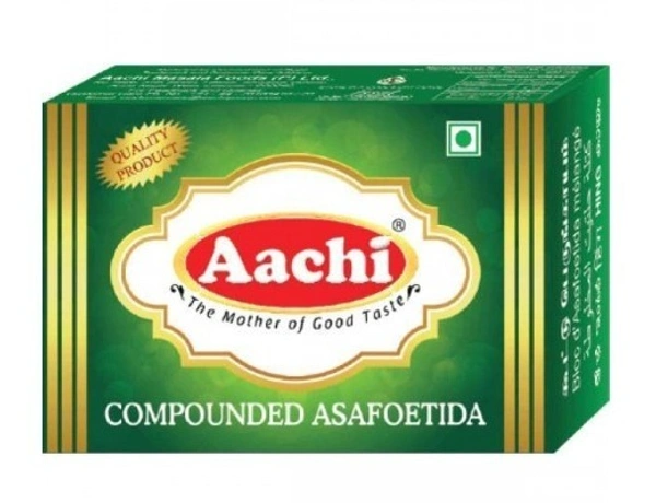 Aachi Compounded Asafoetida Powder Carton, 25g - 25g