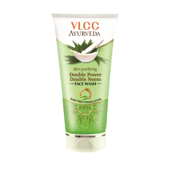 VLCC Ayurveda Double Power Double Neem Face Wash 50 ml - 50ml