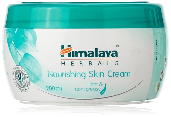 Himalaya Skin Cream Light Non Greasy Nourishing , 200ml - 200ml