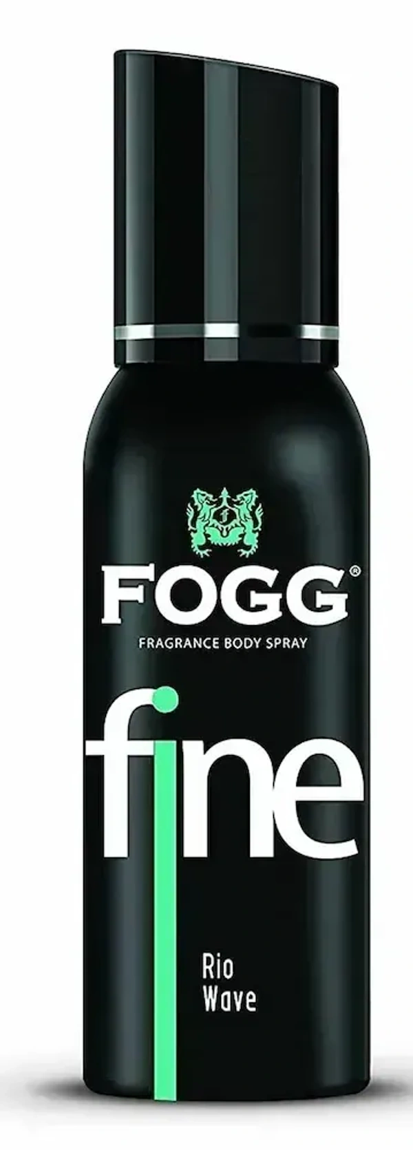 Fogg Fine Rio Wave Body Spray For Men, 120 ml - 120 ml