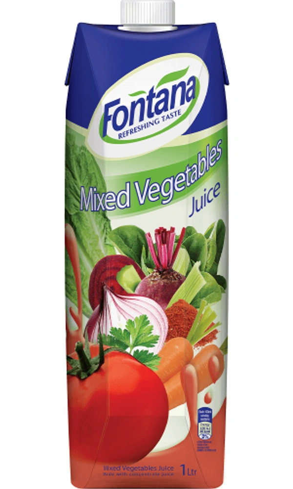 Fontana Mixed Vegetable Juice 1L - 1L