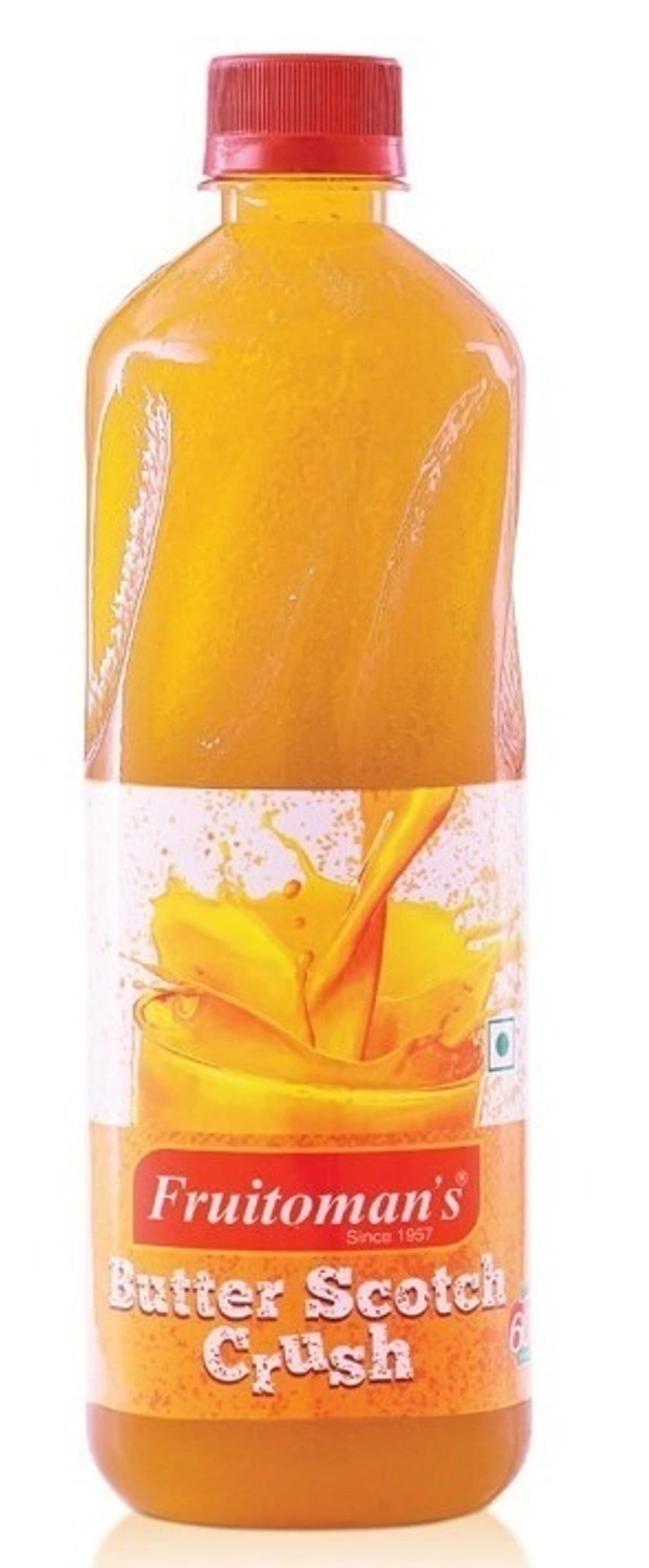 Fruitomans Butter Scotch Syrup, 700ml - 700ml