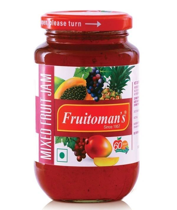 Fruitoman's Fruitomans Mixed Fruit Jam, 1 kg - 1 kg