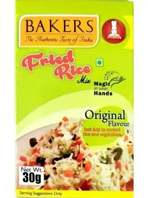 Bakers Fried Rice Original, 30g - 30g