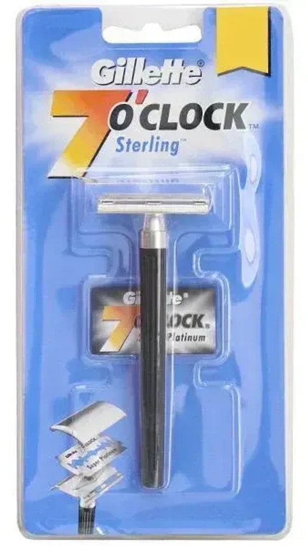 Gillette 7 'O' Clock Sterling Razor Steel, 1 pcs - 1 pcs