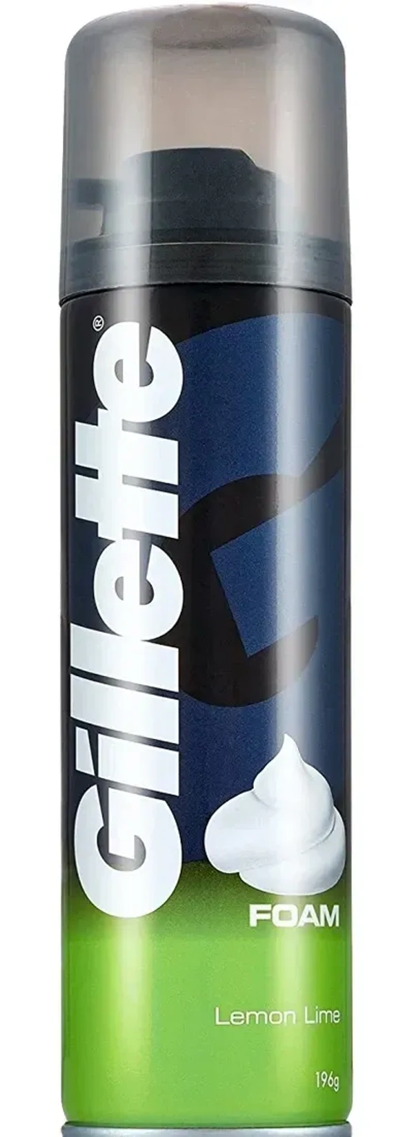 Gillette Classic Lemon Lime Foam, 196g - 196g