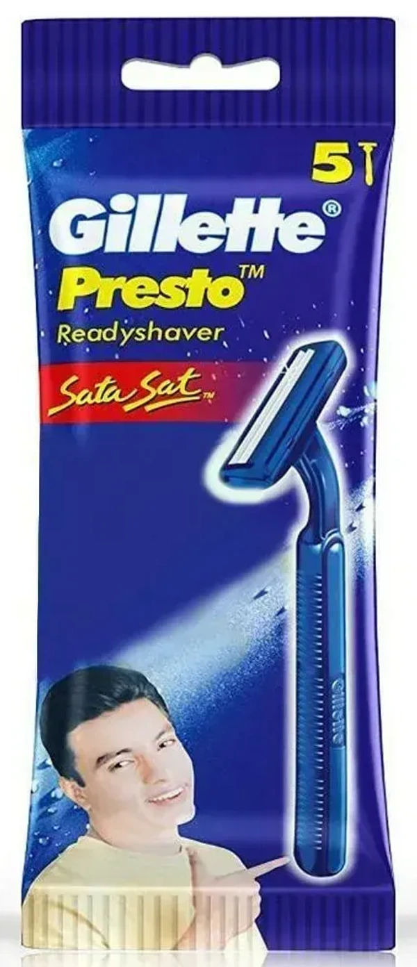 Gillette Gilette Presto Readyshaver - 5'S Pack