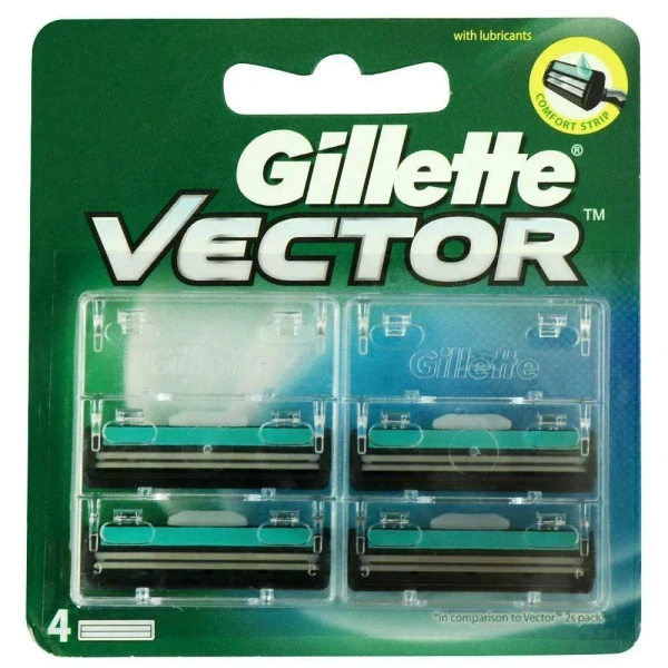Gillette Vector Cart 4s Cartridge, 1 pcs - 1 pcs