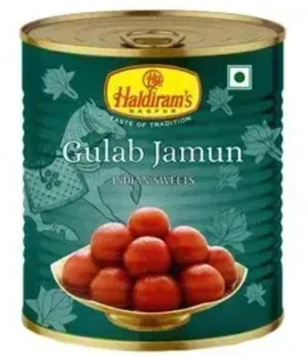 Haldiram's Indian Sweets Gulab Jamun Tin, 500g - 500g