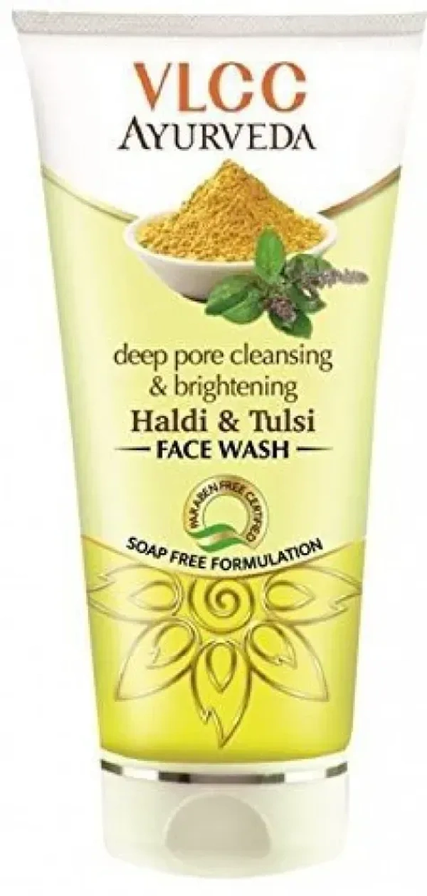 VLCC Haldi Tulsi Face Wash, 100ml - 100ml