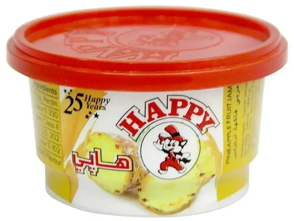 Happy Pineapple Fruit Jam, 100g - 100g