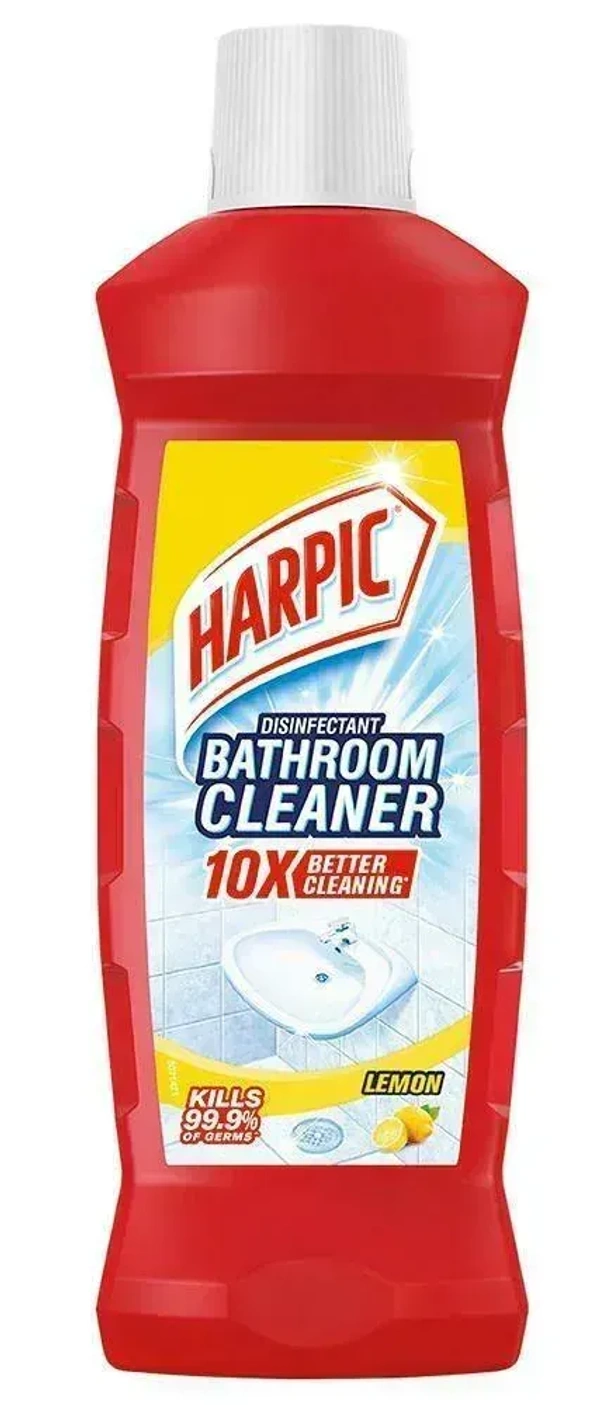 Harpic Disinfectant Lemon Bathroom Cleaner, 200 ml - 200 ml