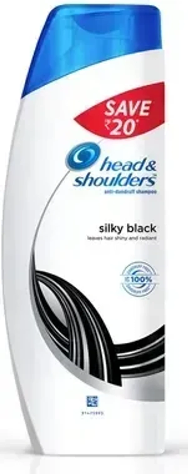 Head & Shoulders Head& Shoulder Shampoo Silky / Black, 180 ml - 180 ml