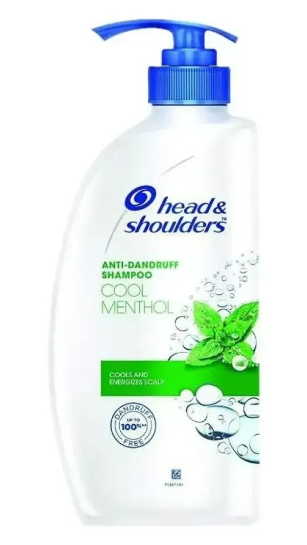 Head & Shoulder Head& Shoulders Cool Menthol Anti Dandruff Shampoo, 650 ml - 650 ml