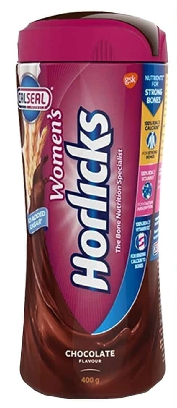Horlicks Women's Chocolate Flavour Jar 400g - 400g
