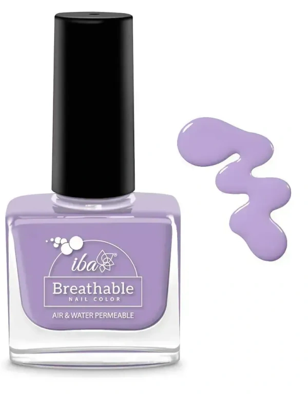 Iba Breathable Nail Color B04 French Lavender, 9 ml - 9 ml
