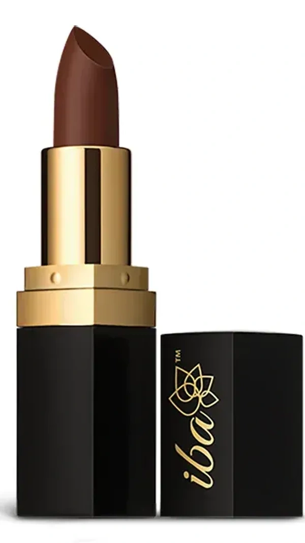 Iba PureLips Long Stay Matte Lipstick M03 Toffee Brown, 4g - 4g