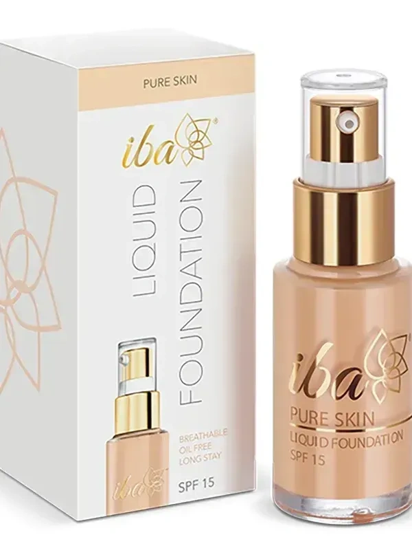 Iba Pure Skin Liquid Foundation Golden Beige, 30 ml
