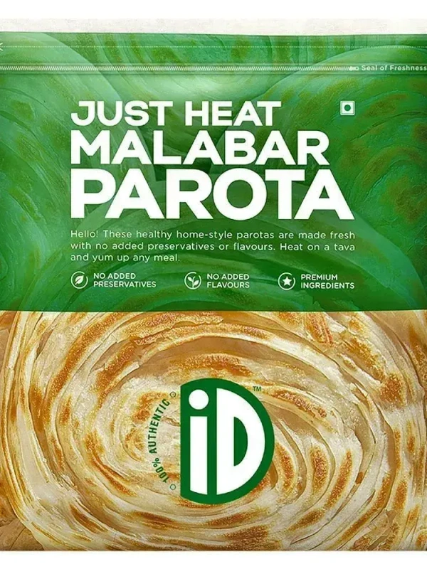 Id ID Fresh Food Malabar Parota, 5 pcs - 5 pcs