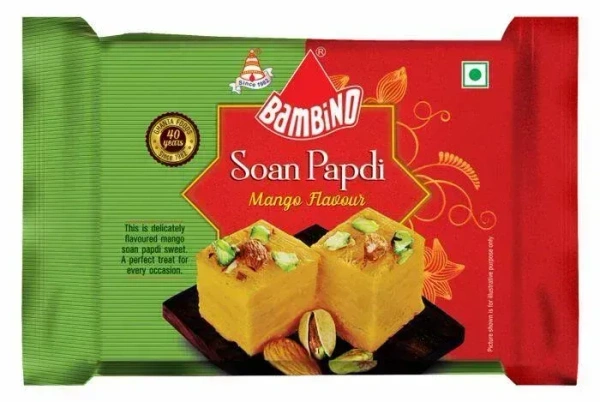 Bambino Soan Papdi -Mango, 200g - 200g