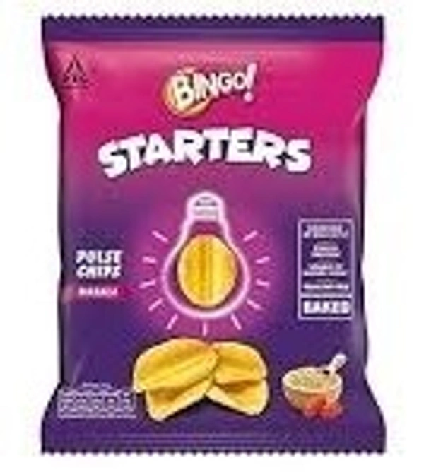 Bingo Starters Pulse Chips Masala, 24g - 24g