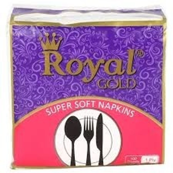 Royal Gold Napkins, 100 pulls - 100 pulls
