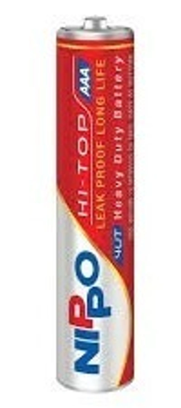 Nippo Battery Red AAA X 10 Hi-Top 4UT Pack, 1 pcs - 1 pcs