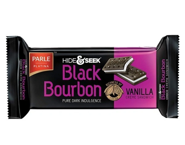 Parle Hide Seek Black Bourbon Vanilla, 75g - 75g