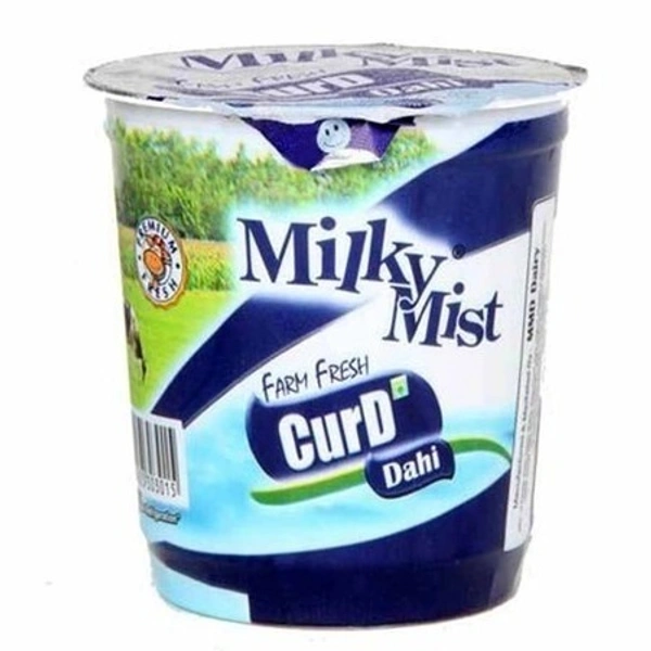 Milky Mist Farm Fresh Curd Dahi Tub, 200g - 200g