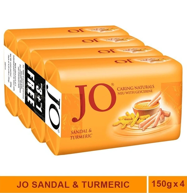 Jo Turmeric Sandal, 100gm ( Pack of 5) - 100gm