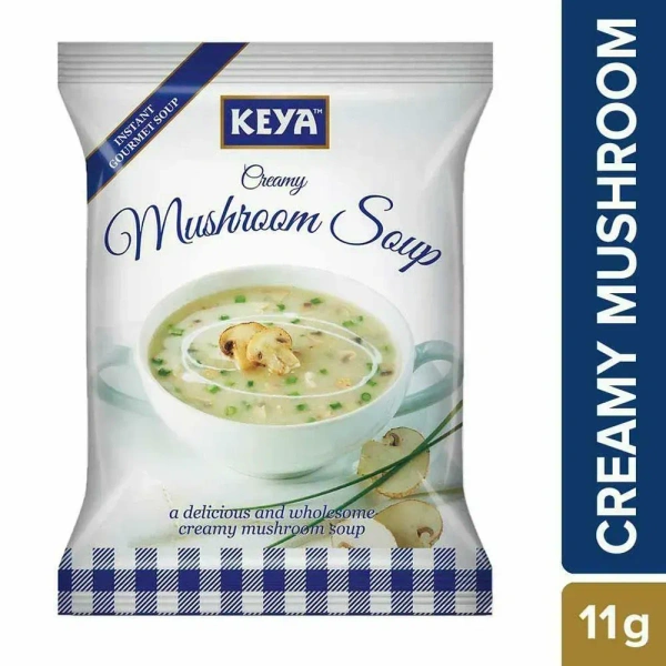 Keya Creamy Mushroom Soup, 11g - 11g