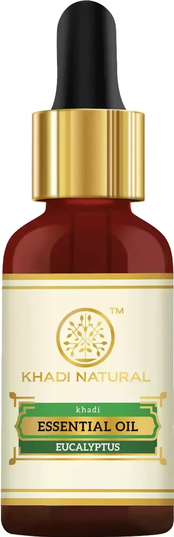 Khadi Herbal Eucalyptus Essential Oil, 15 ml - 15 ml